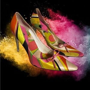 Emilio Pucci Multicolor Women's Heels